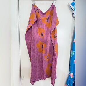 kealopiko purple orange pua hau pareo